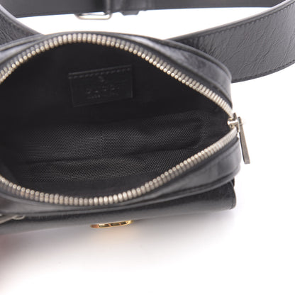 Gucci Fluffy Calfskin Mini Morpheus Belt Bag 70 28 Black 9 of 23