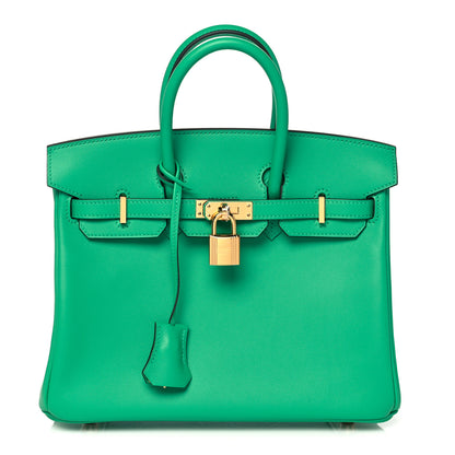 Hermes Swift Birkin 25 Menthe 1 of 35
