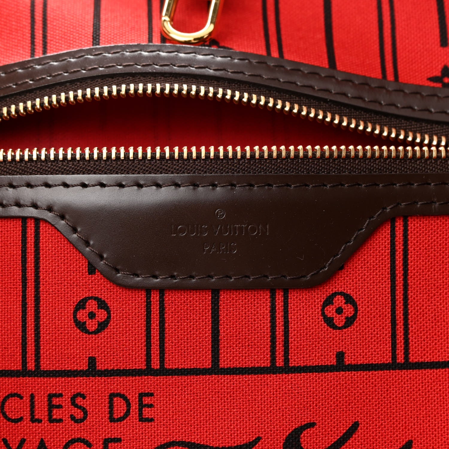 Louis Vuitton Damier Ebene Neverfull GM 6 of 13