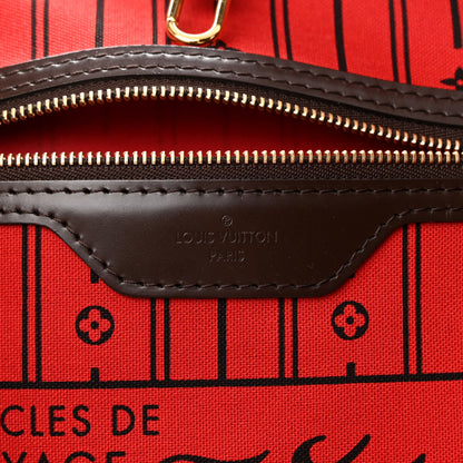 Louis Vuitton Damier Ebene Neverfull GM 6 of 13