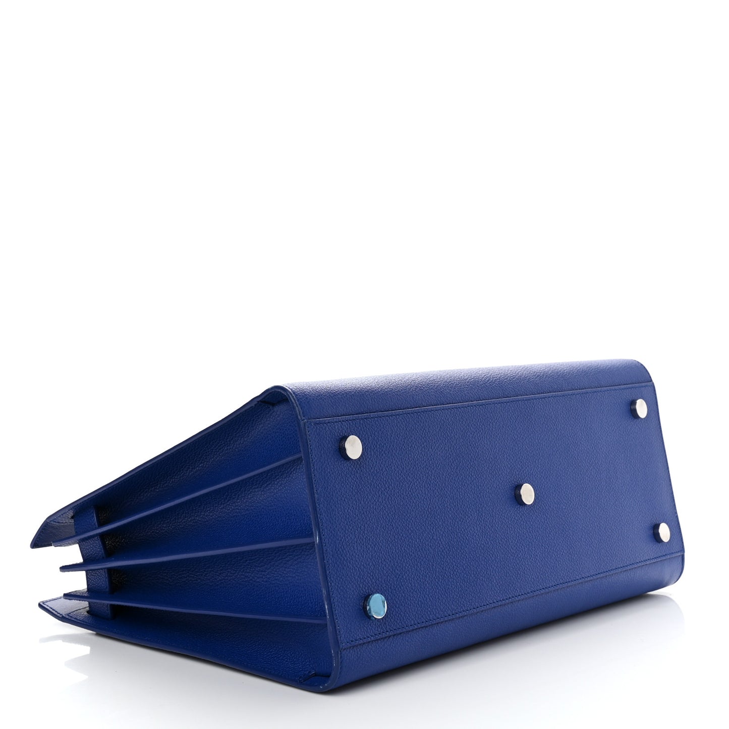 Grained Calfskin Small Sac De Jour Outremer
