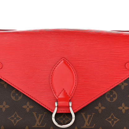 Louis Vuitton Monogram Epi Saint Michel Coquelicot 8 of 12