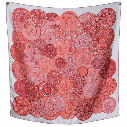 Hermes Silk Reves d Escargots Scarf 90 2 of 6