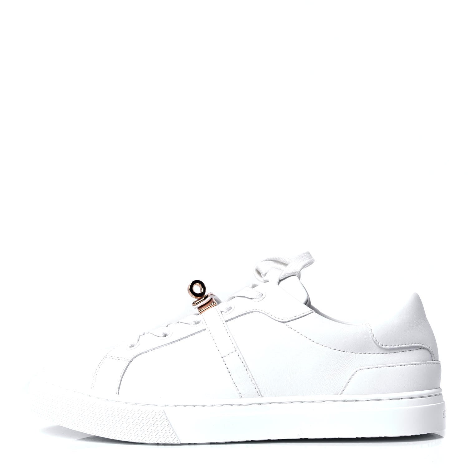 Hermes Calfskin Day Sneakers 38 White 1 of 6