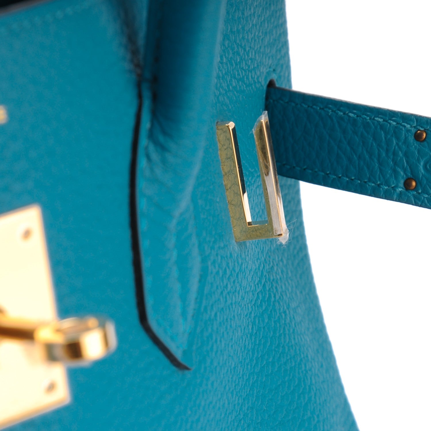 Hermes Togo Birkin 35 Turquoise 15 of 23
