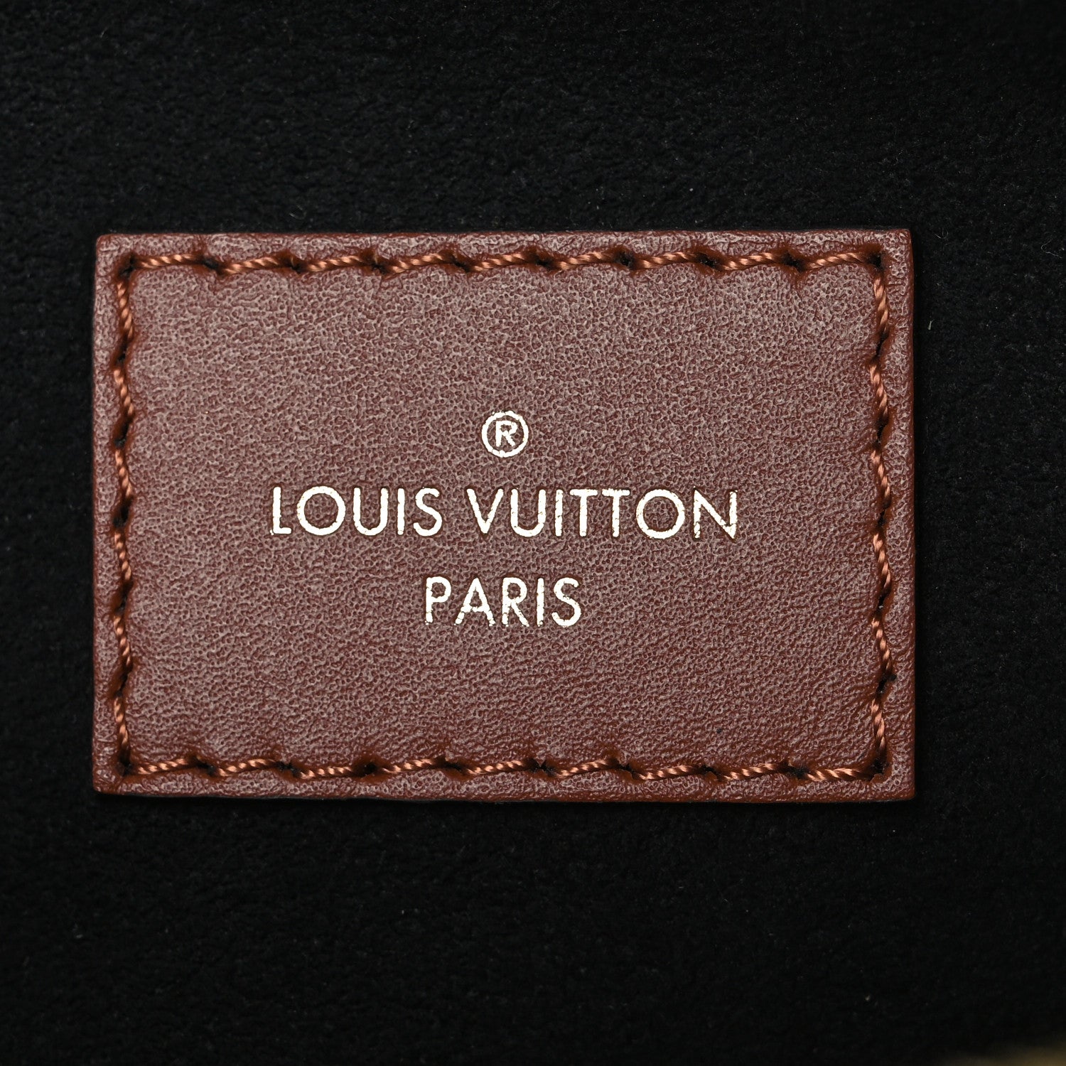 Louis Vuitton Monogram V Tote MM Black 6 of 12