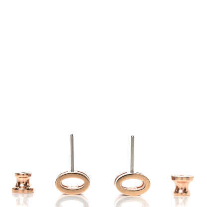 Hermes Palladium Lacquered Mini Pop H Earrings Lilac 3 of 4