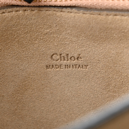 Chloe Suede Calfskin Medium Faye Shoulder Bag Black 6 of 14