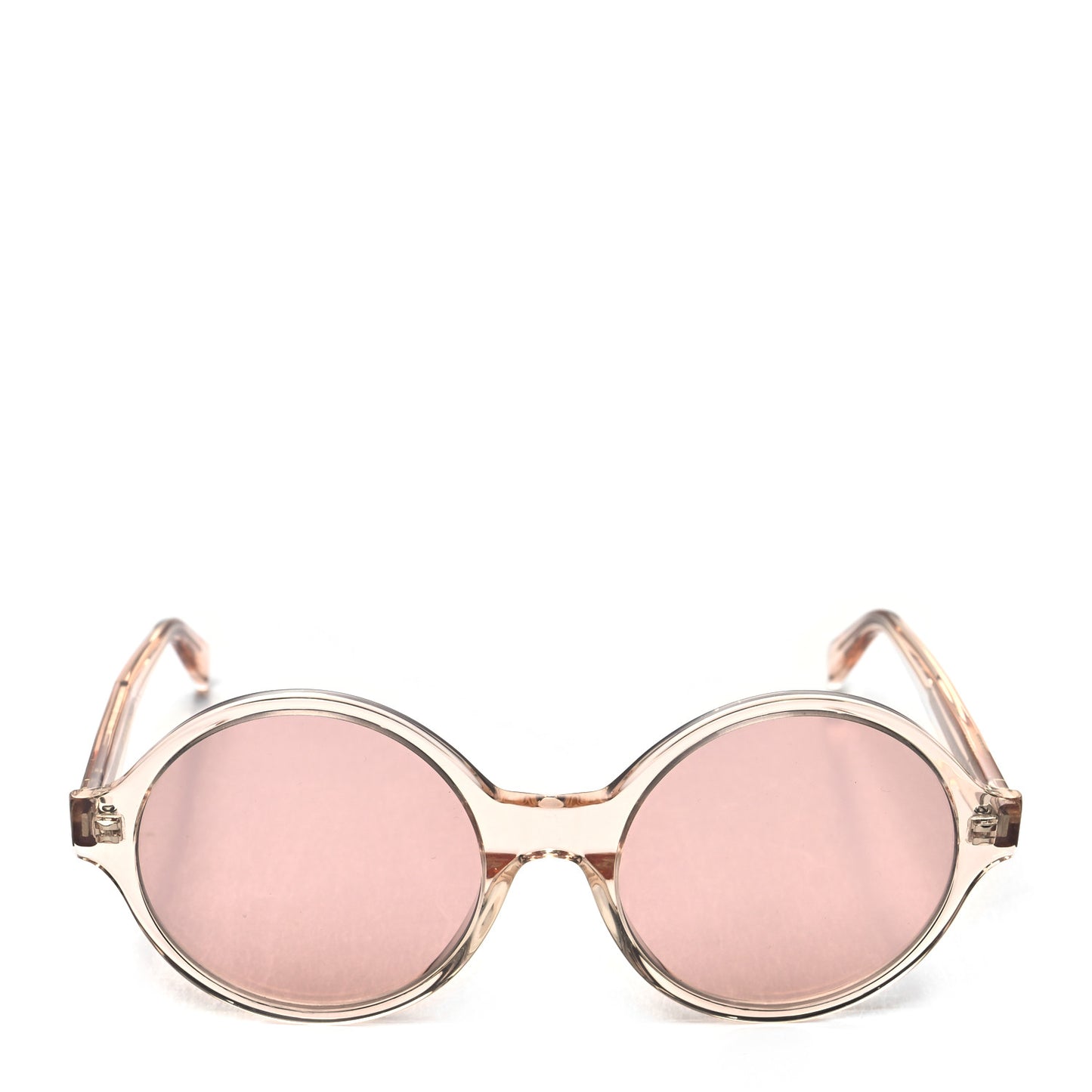 Round Sunglasses CL 40051/I Transparent Light Pink