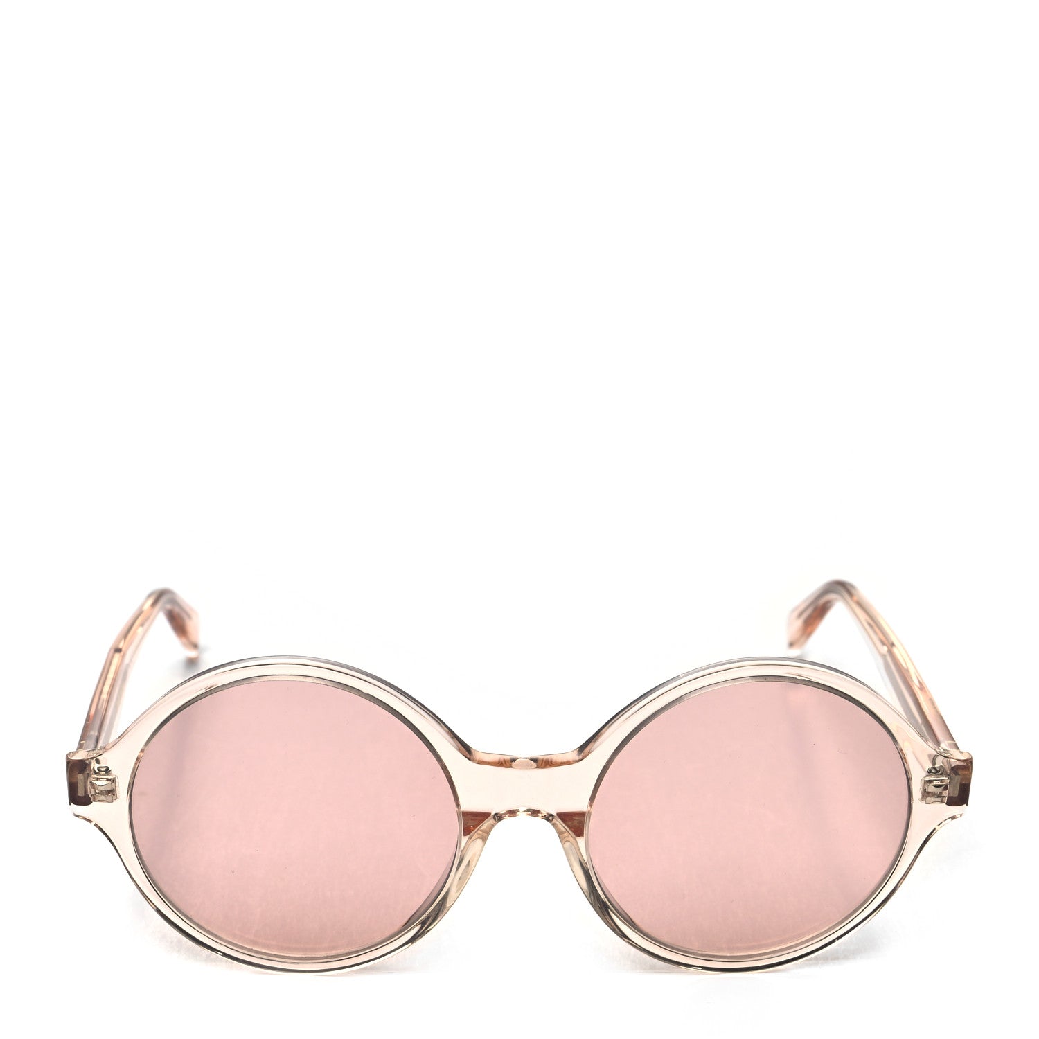 Celine Round Sunglasses CL 40051/I Transparent Light Pink 2 of 6
