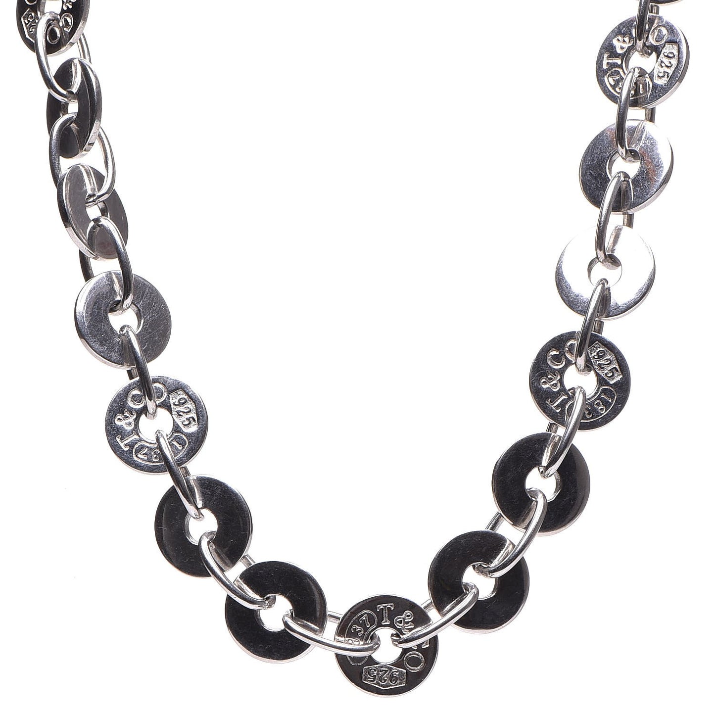Sterling Silver 1837 Circle Necklace