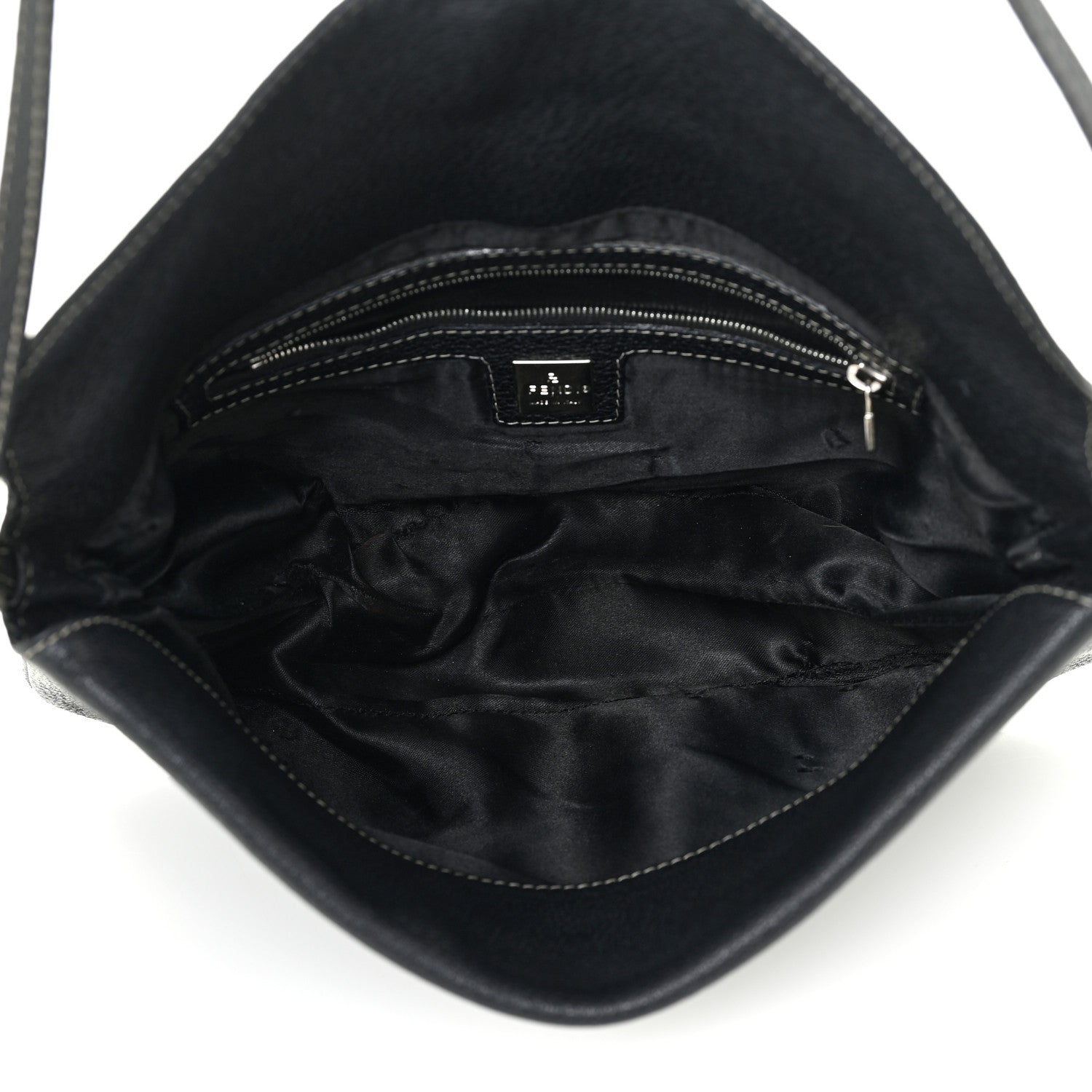 Fendi Calfskin Baguette Black 5 of 17
