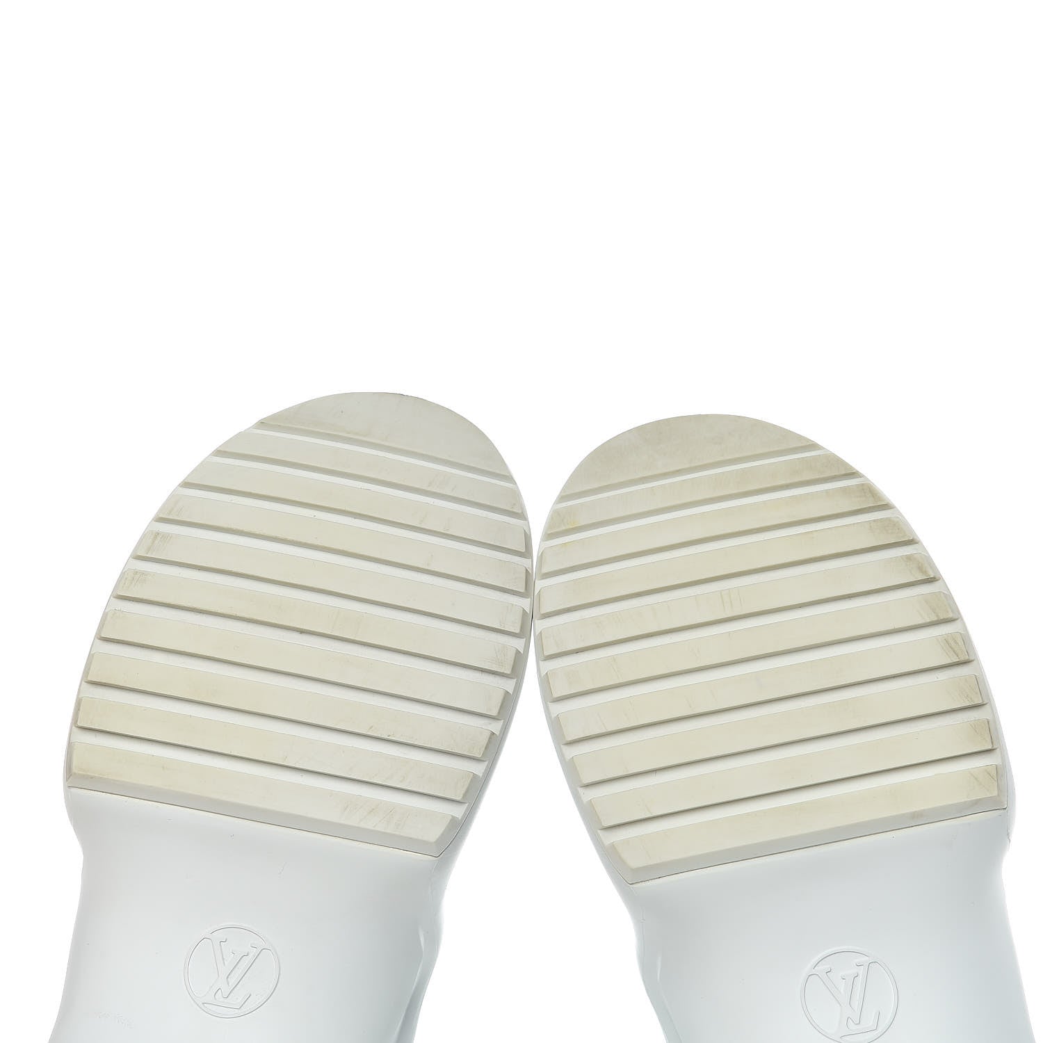 Louis Vuitton Calfskin Technical Nylon LV Archlight Sneakers 41 White Blue Gris 15 of 18