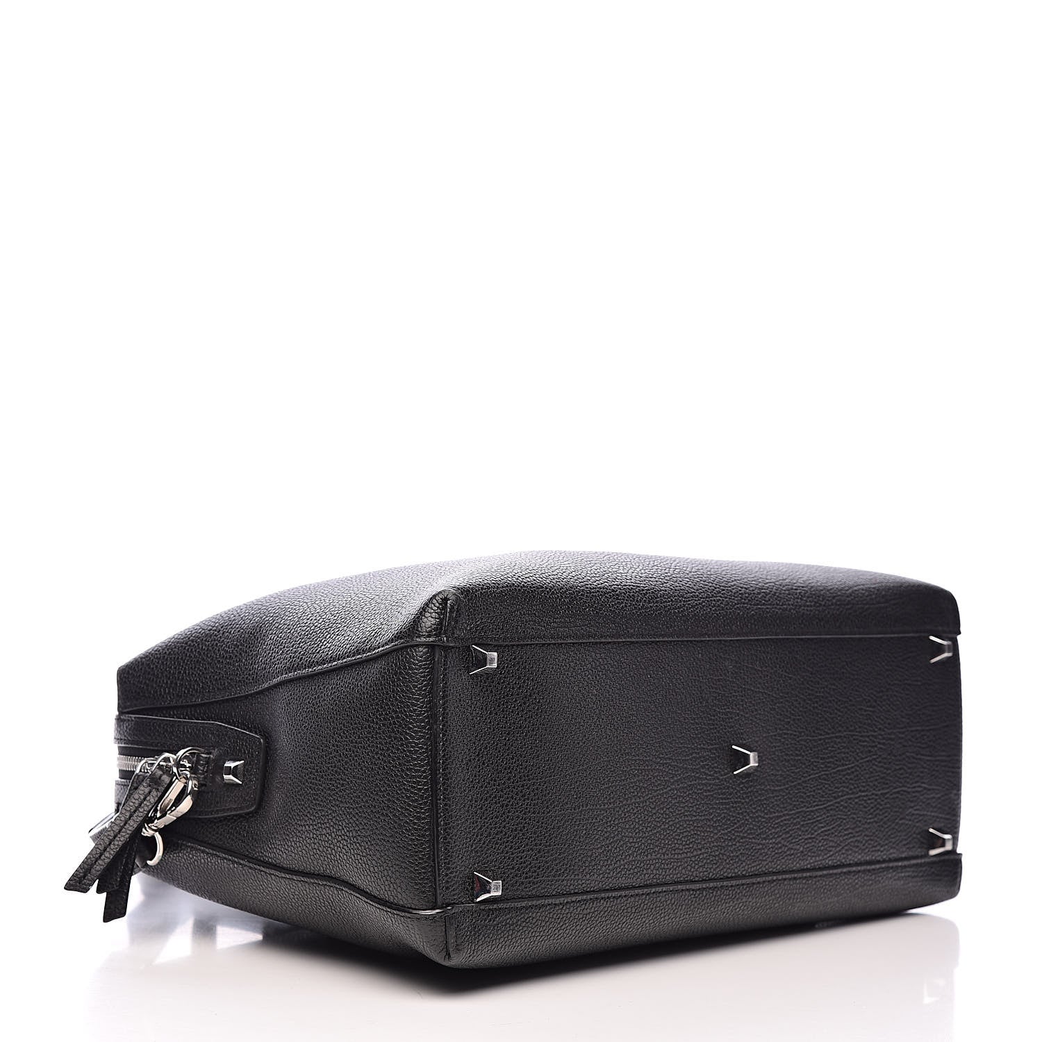 MCM Grained Calfskin Large Ella Boston Black 4 of 10