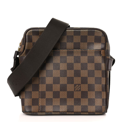 Louis Vuitton Damier Ebene Olav PM Messenger Bag 1 of 8