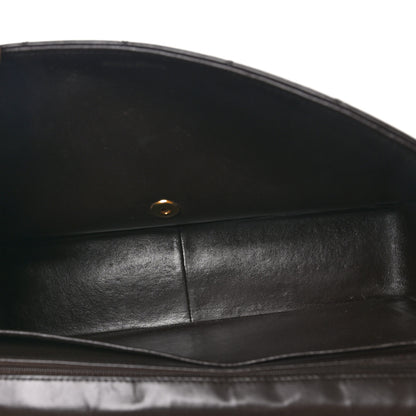 Chanel Lambskin Quilted CC Maxi Jumbo Single Flap Brown 5 of 16
