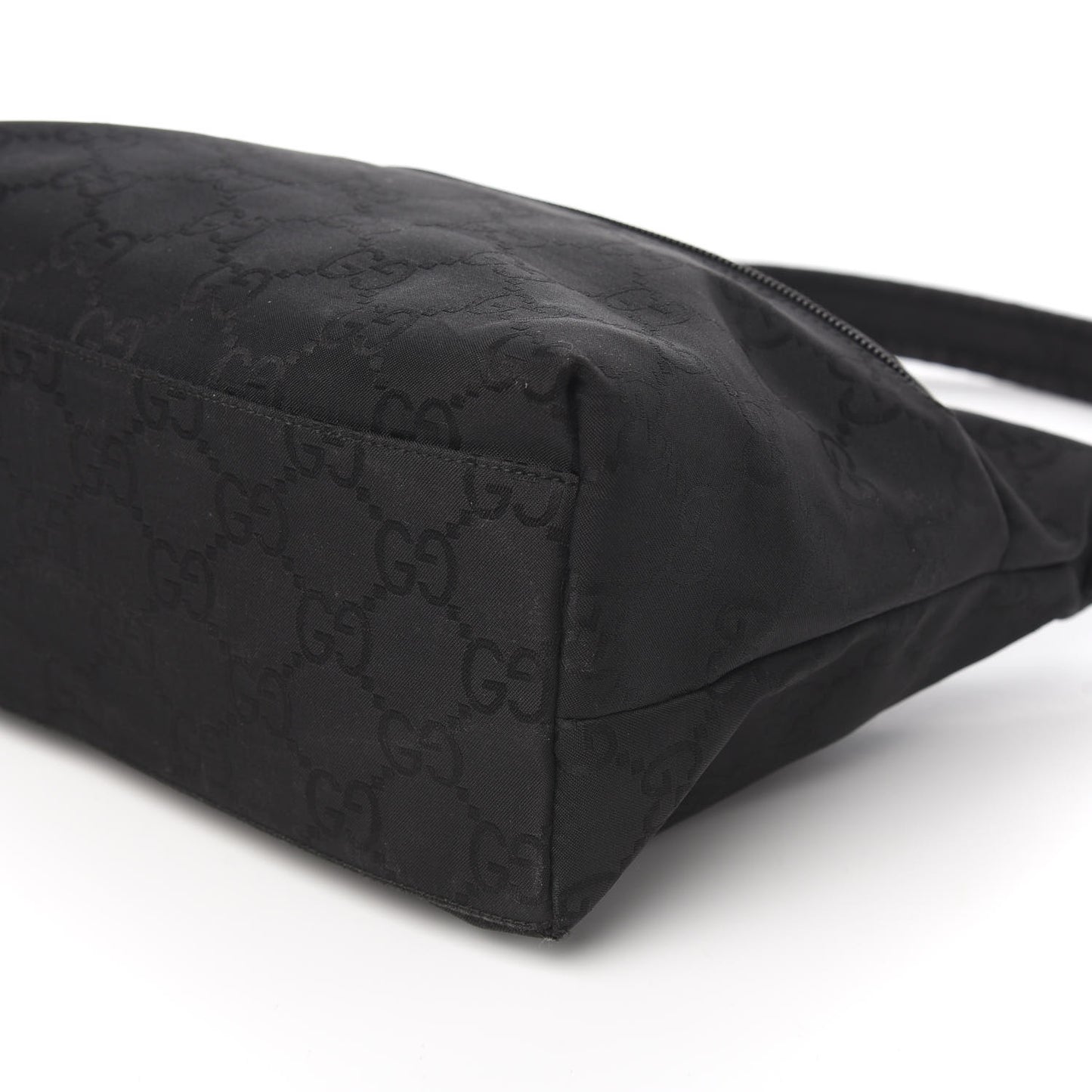 Nylon Monogram Small Hobo Black