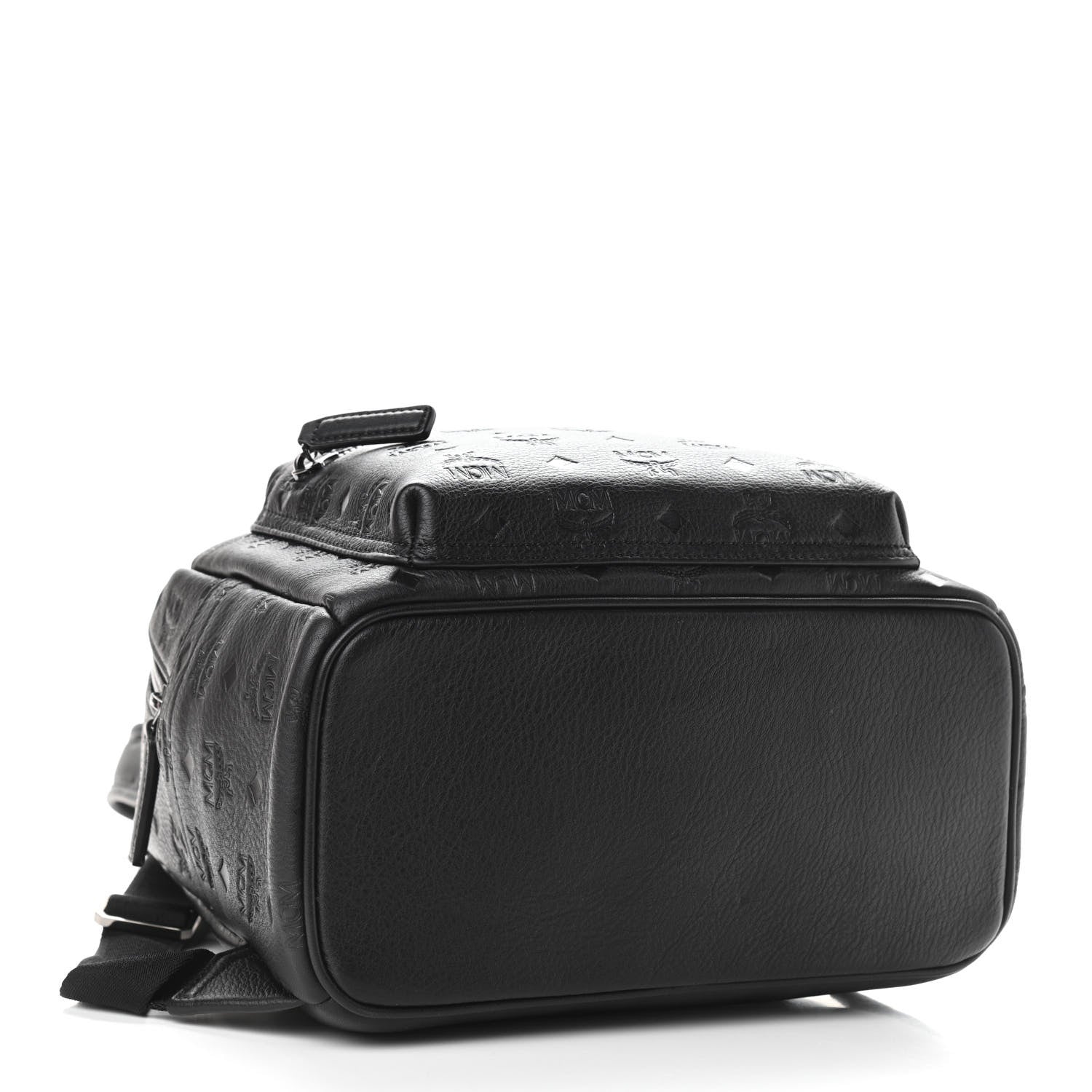 MCM Calfskin Ottomar Small Stark Backpack Black 4 of 9