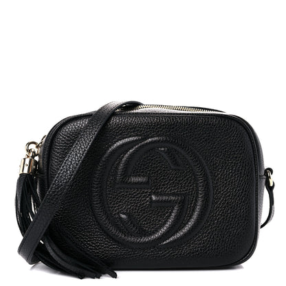 Gucci Pebbled Calfskin Small Soho Disco Bag Black 1 of 11