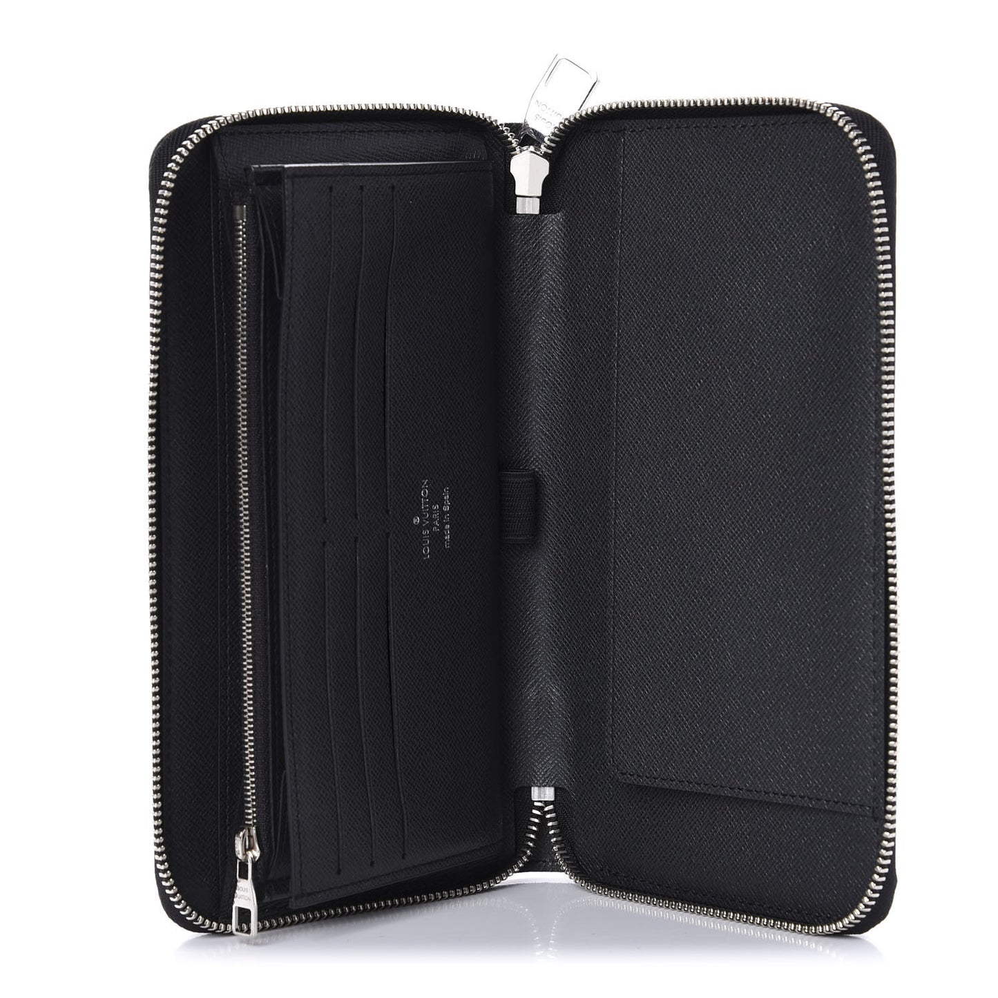 Taiga Zippy Organizer Wallet Black