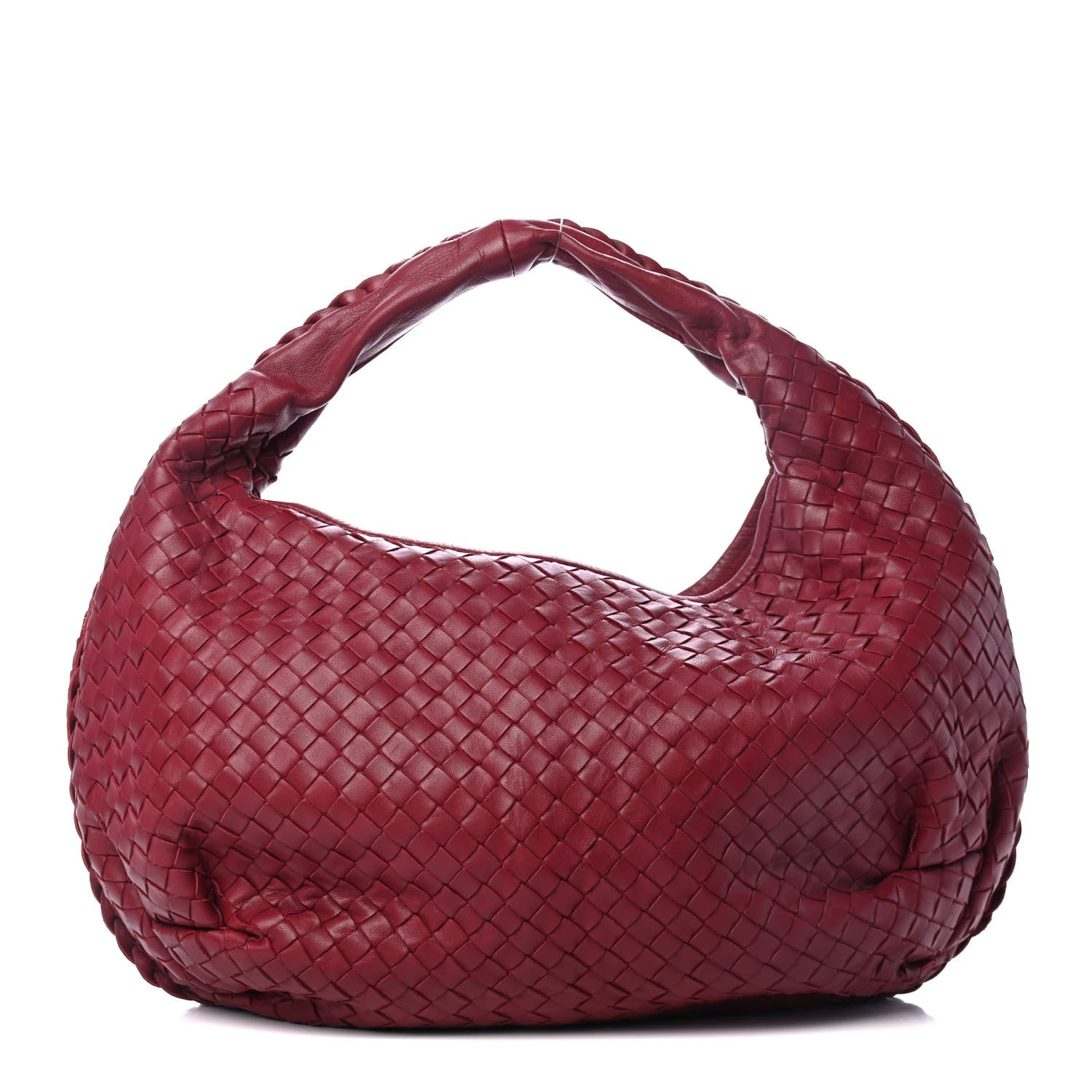 Bottega Veneta Nappa Intrecciato Medium Veneta Hobo Cassis 1 of 4