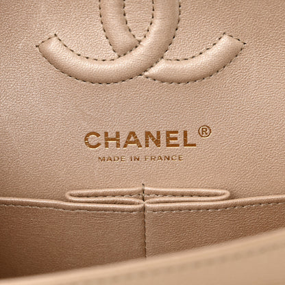 Chanel Metallic Caviar Quilted Small Double Flap Gold 6 of 11