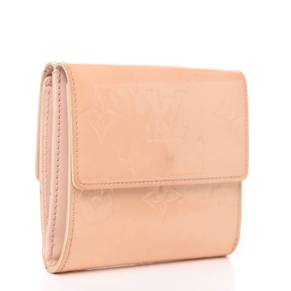 Louis Vuitton Vernis Elise Wallet Marshmallow 2 of 12