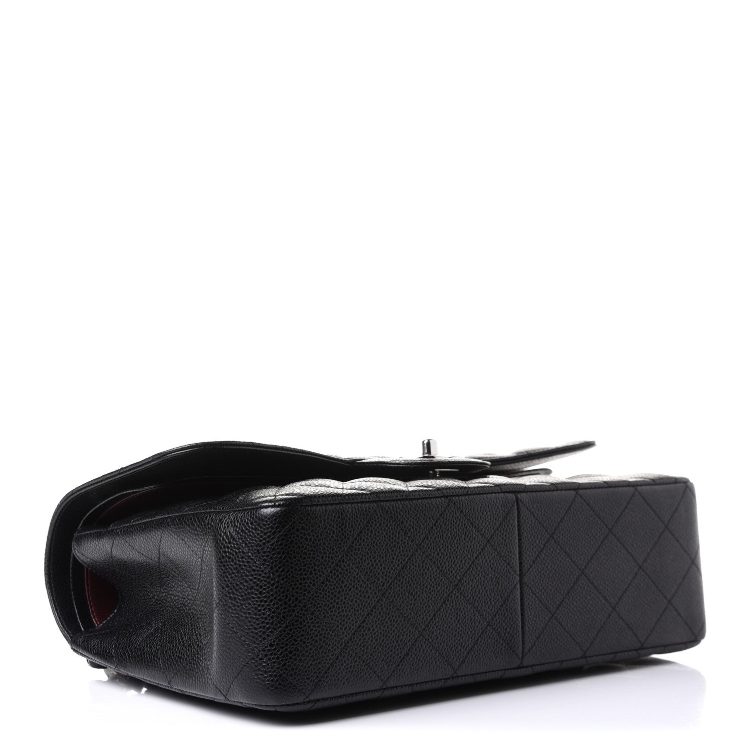 Chanel Caviar Quilted Jumbo Double Flap Black 4 of 13