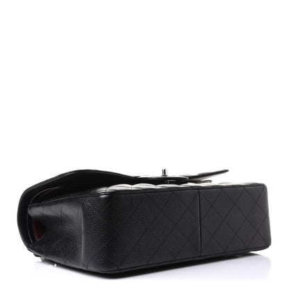 Chanel Caviar Quilted Jumbo Double Flap Black 4 of 13