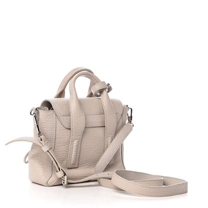 3.1 Phillip Lim 3.1 Textured Calfskin Mini Pashli Satchel Feather 2 of 8