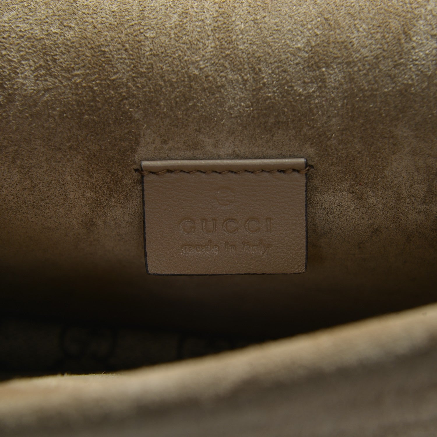 Gucci GG Supreme Monogram Mini Dionysus Shoulder Bag Taupe 6 of 6