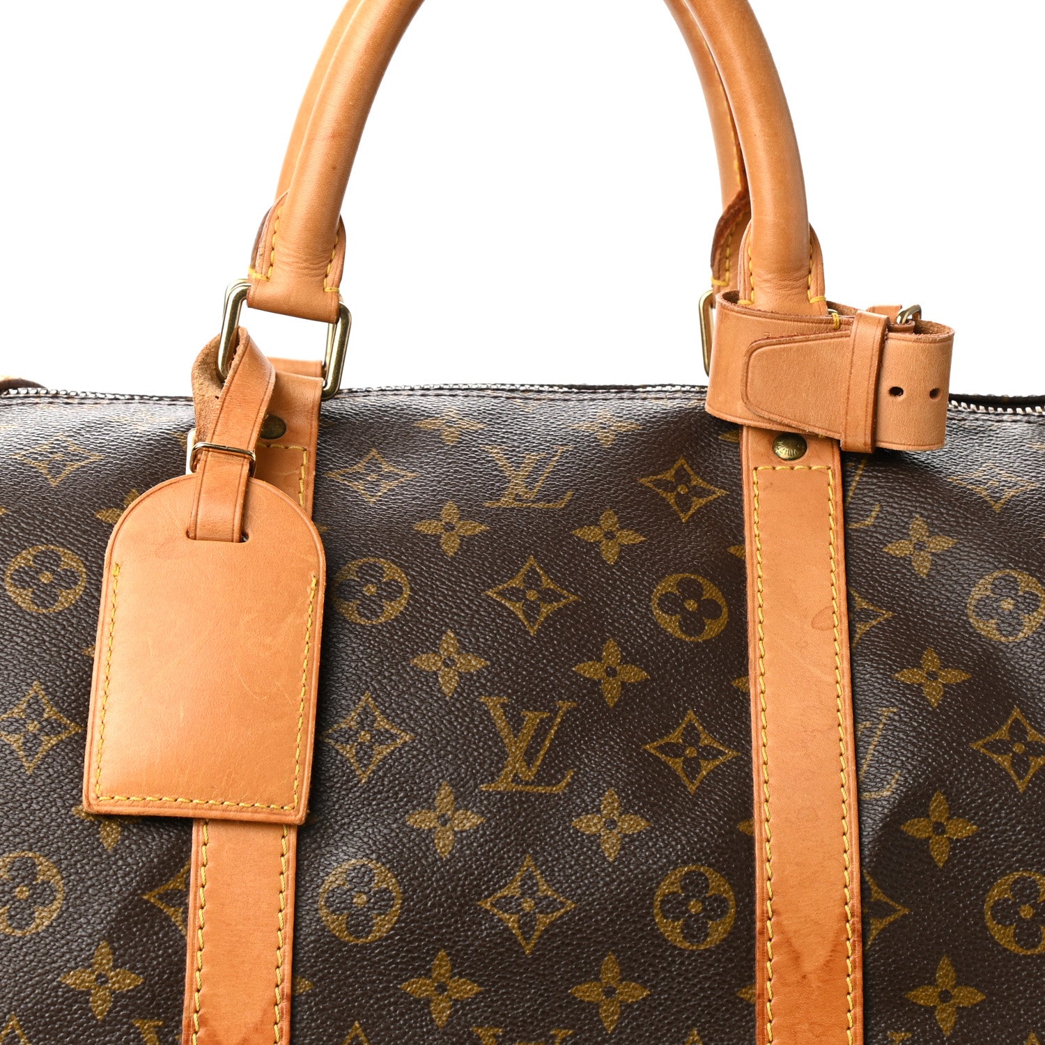Louis Vuitton Monogram Keepall Bandouliere 55 8 of 12