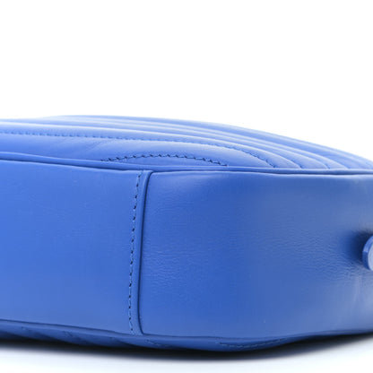 Louis Vuitton Calfskin New Wave Camera Bag Bleu Neon 6 of 10