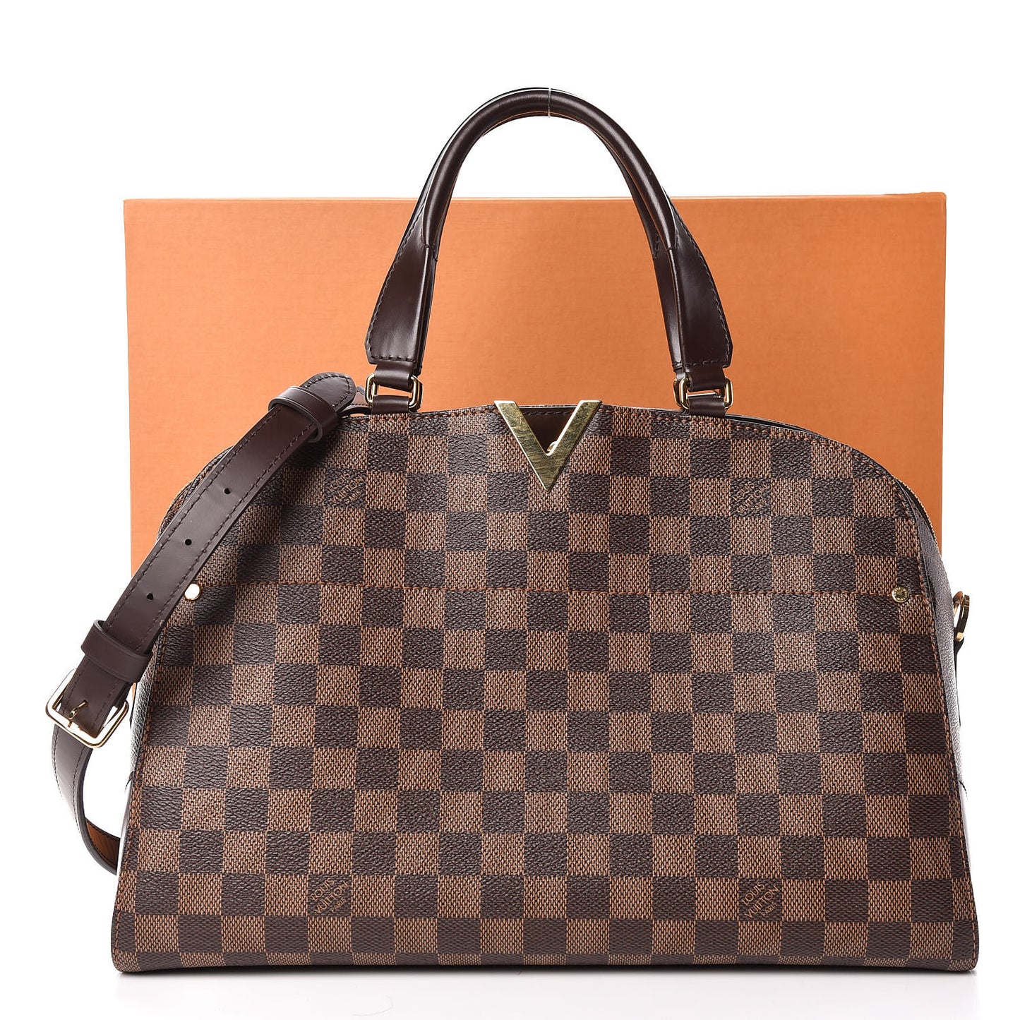 Damier Ebene Kensington Bowling Bag