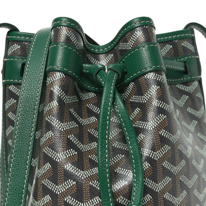 Goyard Goyardine Petit Flot Bucket Bag PM Green 8 of 10