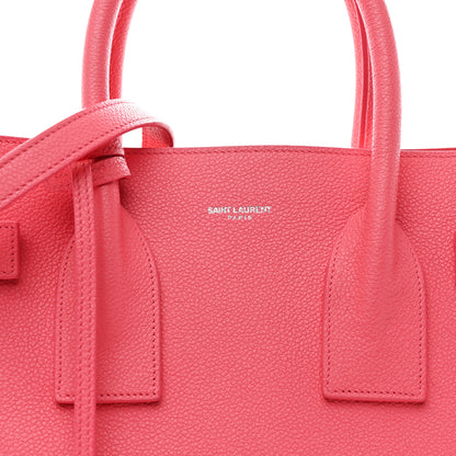 Saint Laurent Grained Calfskin Small Sac De Jour Rose Clair 10 of 15