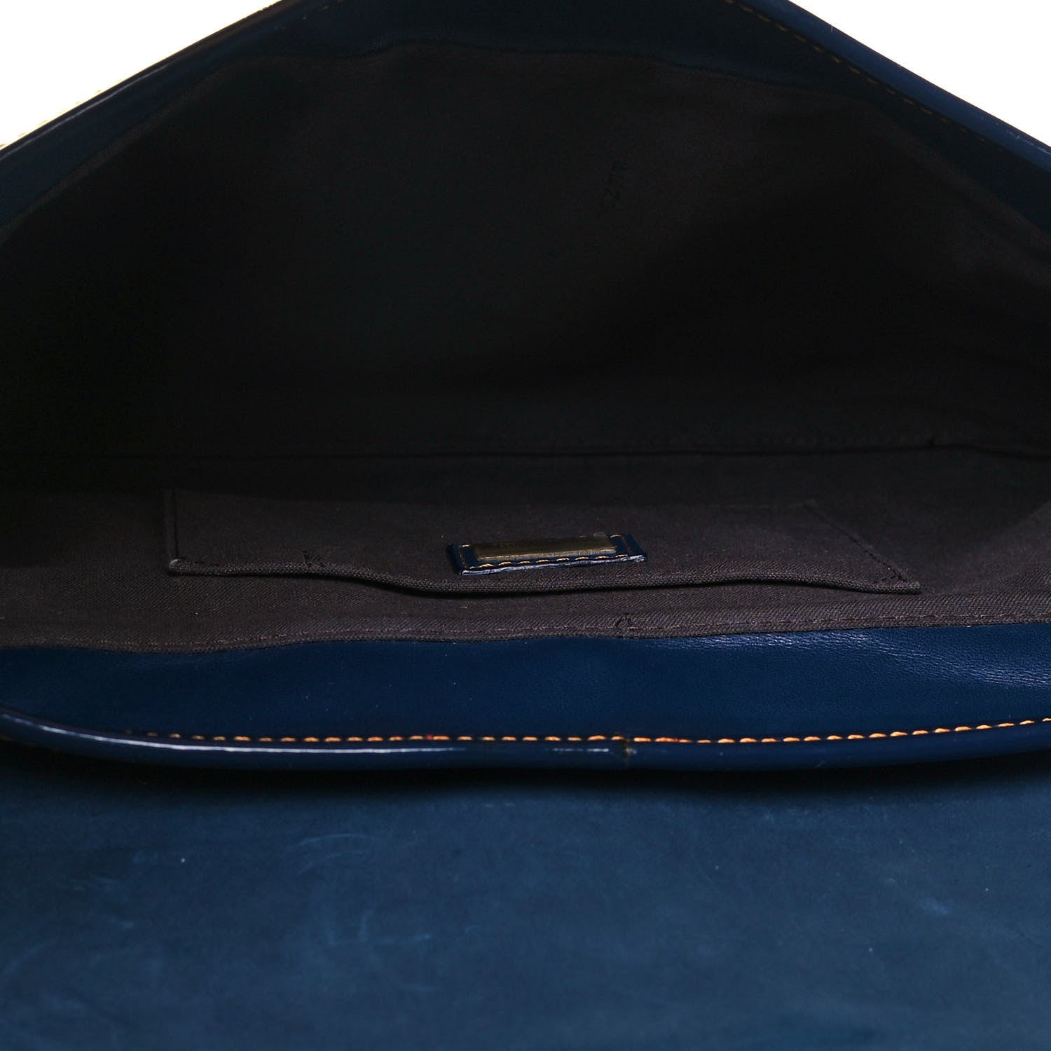Fendi Patent B Bag Navy 4 of 15