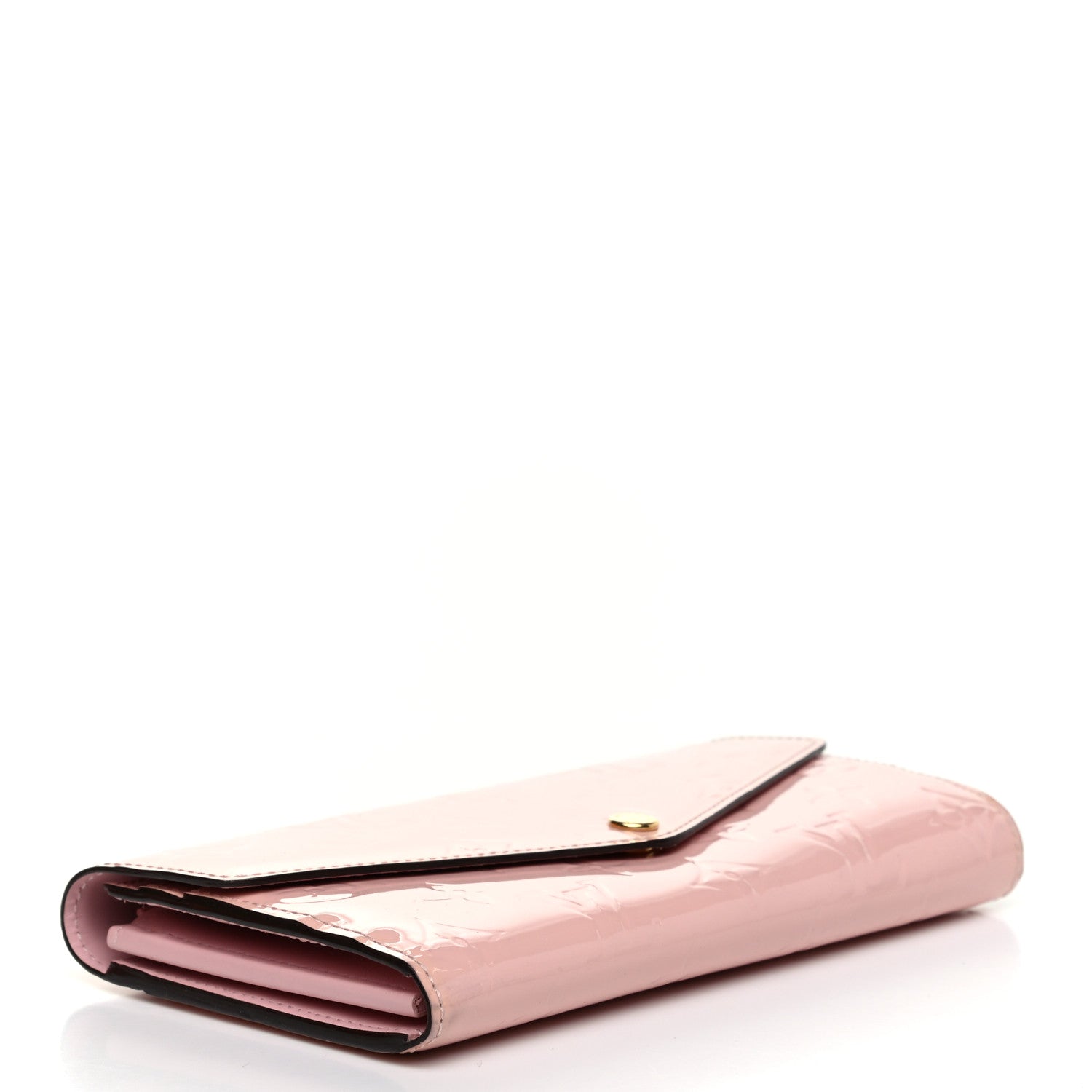 Louis Vuitton Vernis Sarah Wallet NM Rose Ballerine 4 of 6