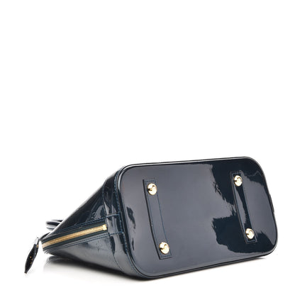Louis Vuitton Vernis Alma PM Blue Nuit 4 of 6
