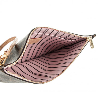 Louis Vuitton Monogram Neverfull MM GM Pochette Rose Ballerine 5 of 7