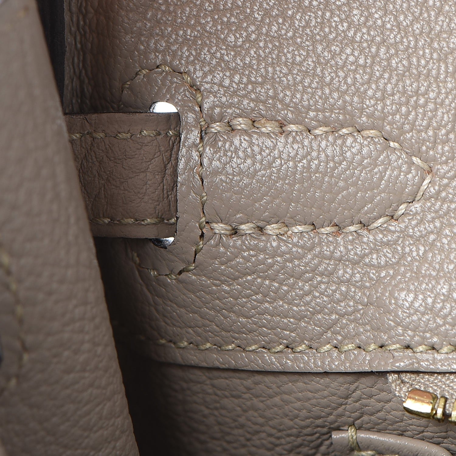 Hermes Togo Birkin 25 Gris Tourterelle 19 of 36