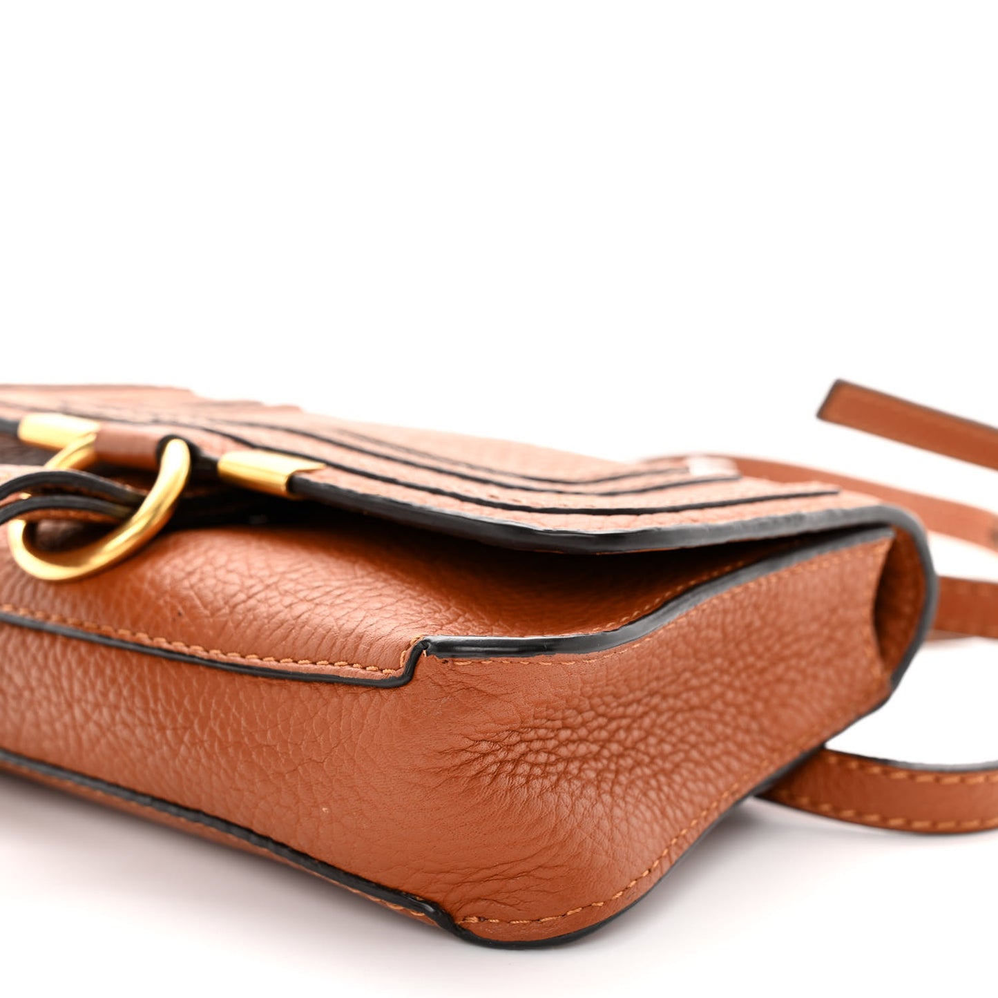 Calfskin Marcie Belt Bag Tan