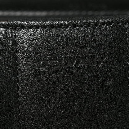 Delvaux Box Calfskin L'Humour MM Brillant Satchel Black 6 of 9