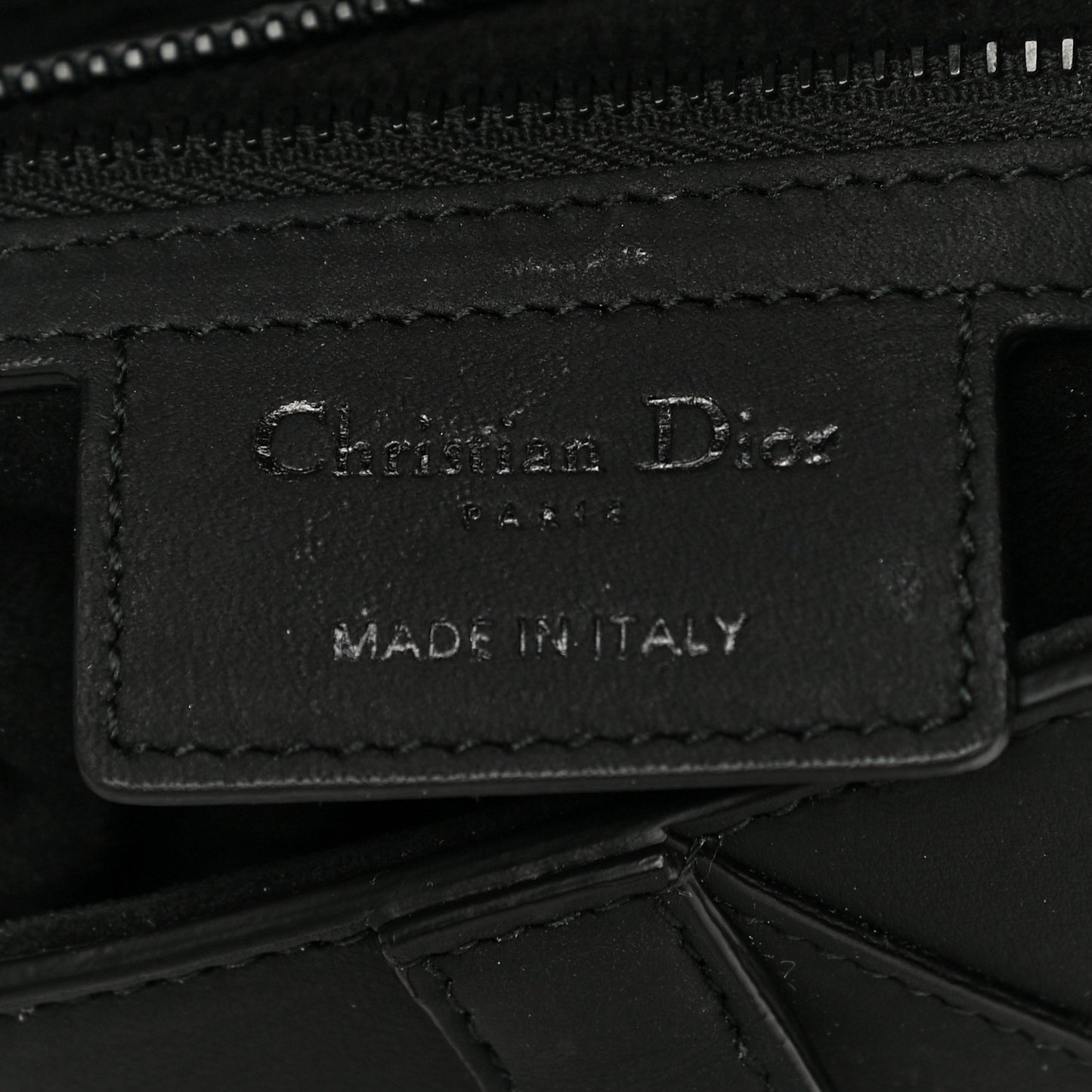 Ultra Matte Calfskin Saddle Bag Black