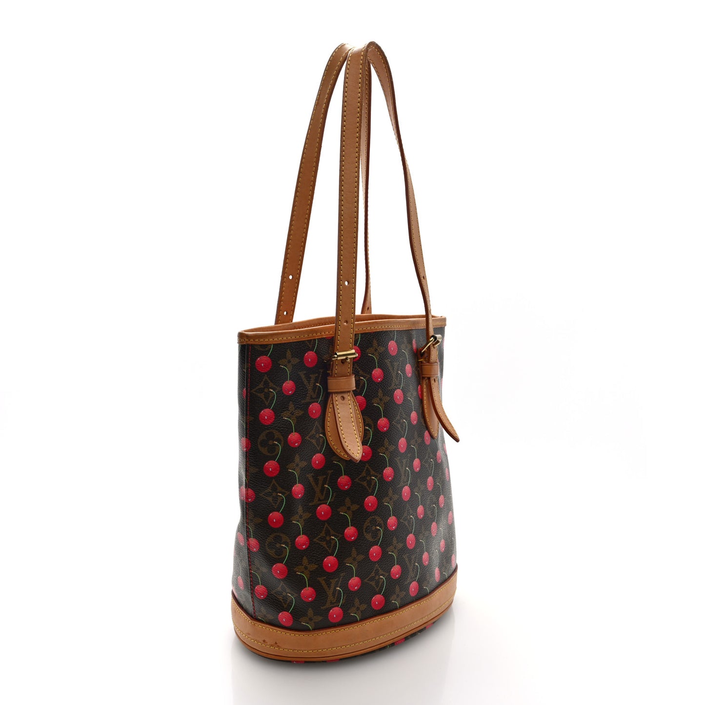 Monogram Cerises Bucket Bag