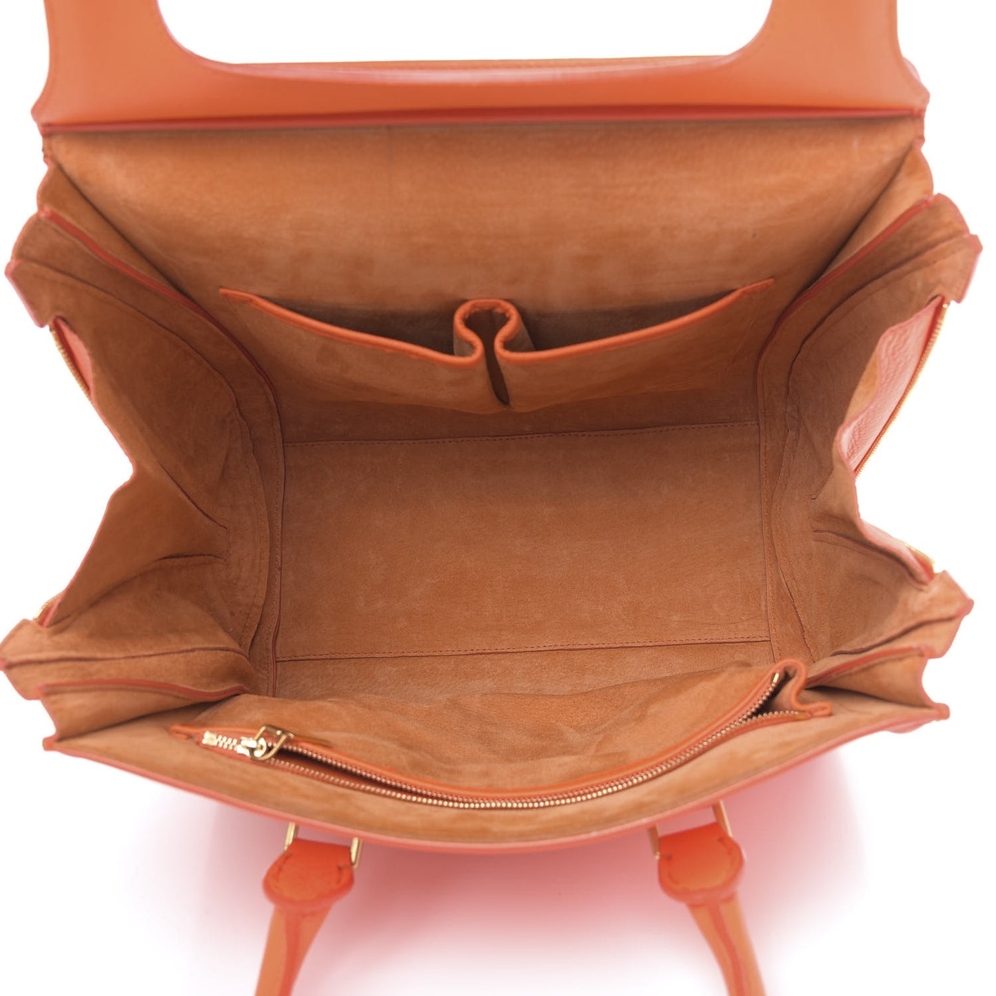 Calfskin Large Heroine Orange