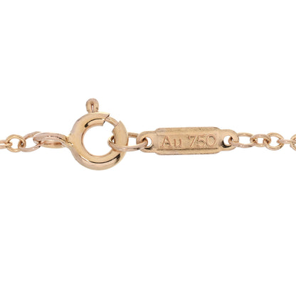 Tiffany 18K Rose Gold Diamond Atlas Bar Pierced Bracelet 4 of 4