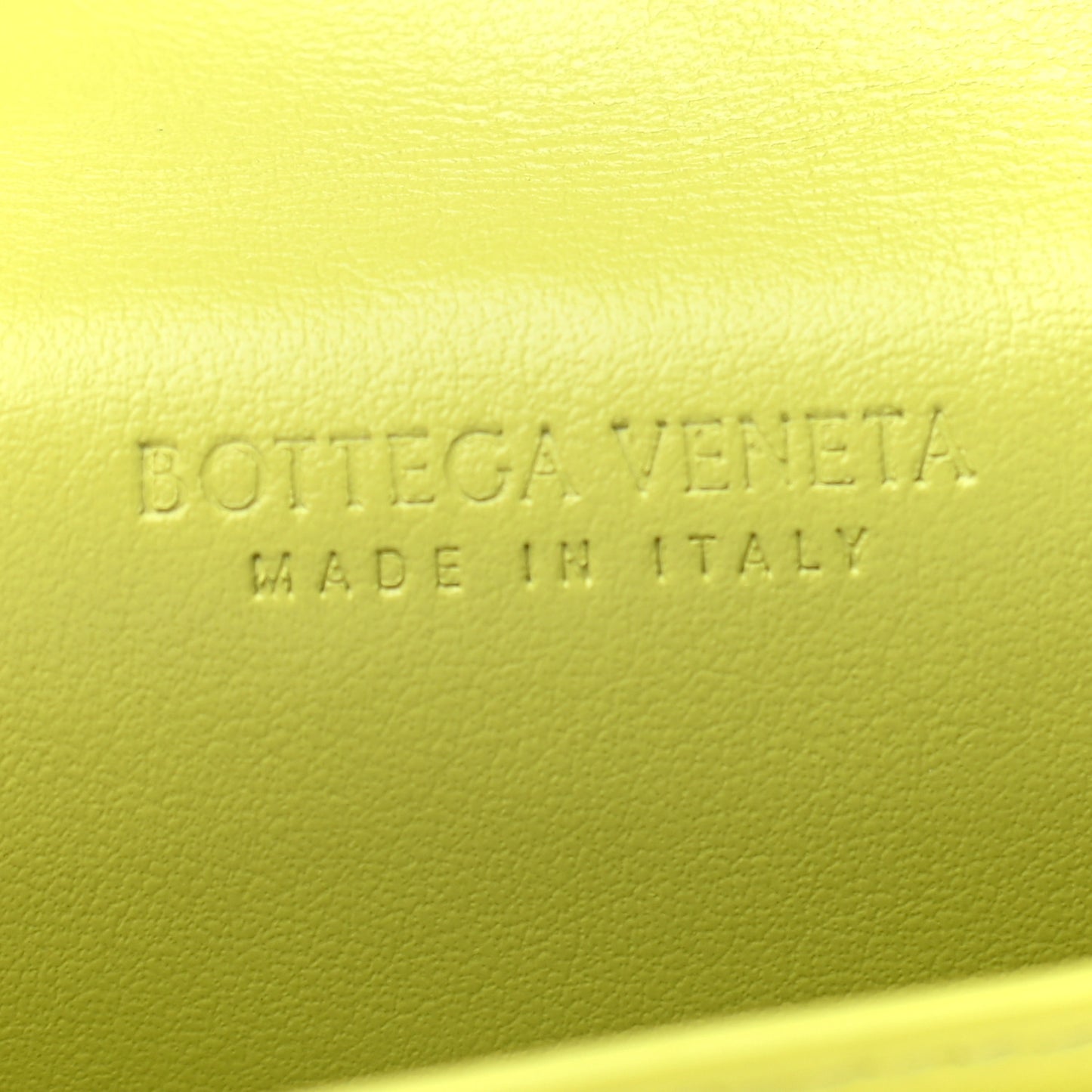 Nappa Intrecciato Card Holder Kiwi