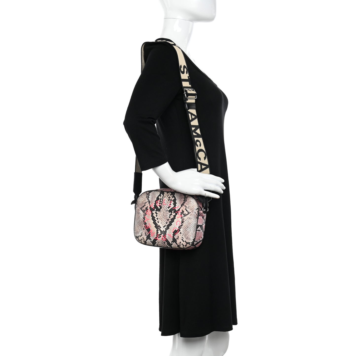 Alter Nappa Snake Print Mini Camera Bag