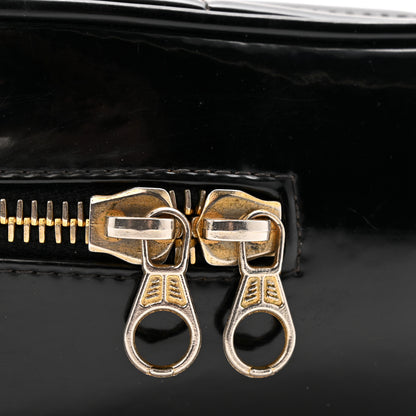 Chanel Patent Quilted CC Barbie Heart Vanity Case Black 14 of 14